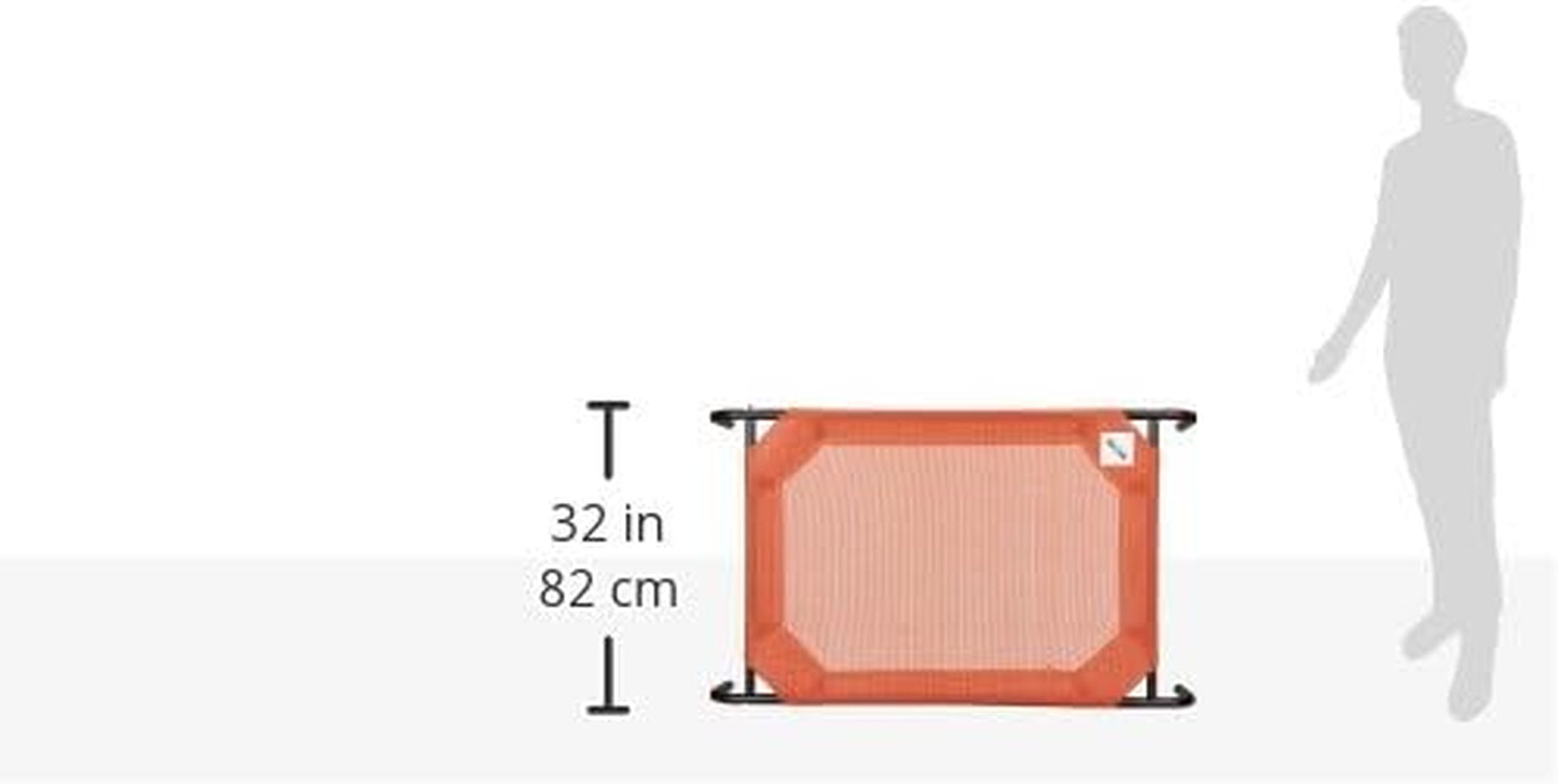 the Original Cooling Elevated Dog Bed, Indoor and Outdoor, Medium, Terracotta